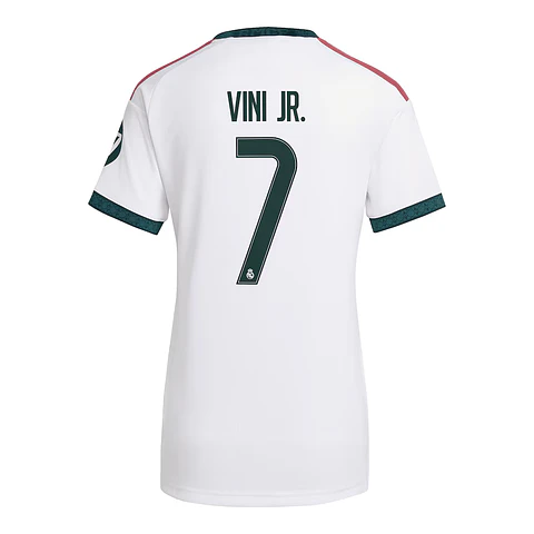 Camisola Principal Real Madrid 26/27 - Vini Jr. 7 - Versão feminina