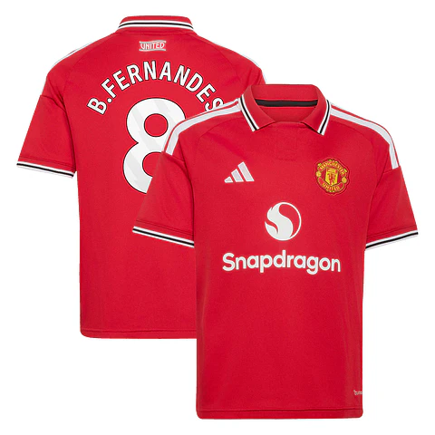 Criança - Camisola principal Manchester United 26/27 - B.Fernandes 8