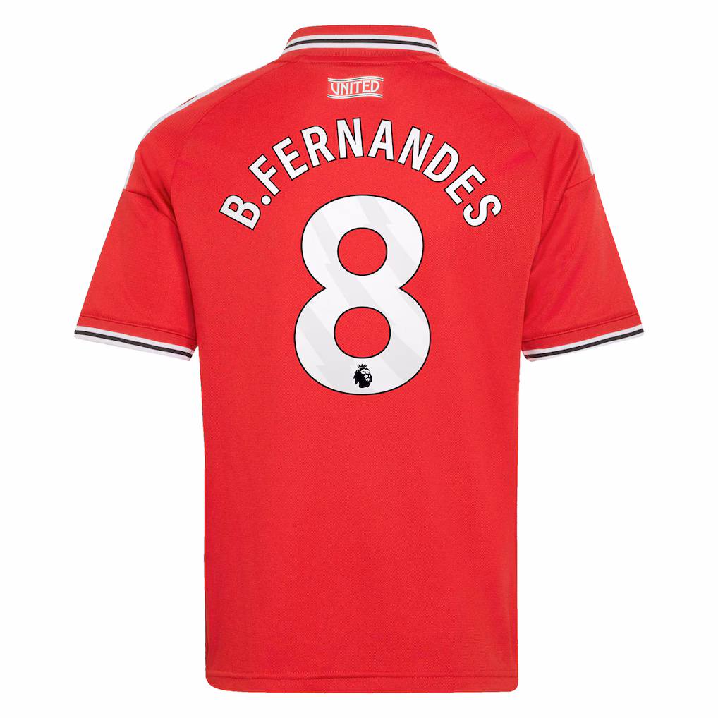 Criança - Camisola principal Manchester United 26/27 - B.Fernandes 8 3