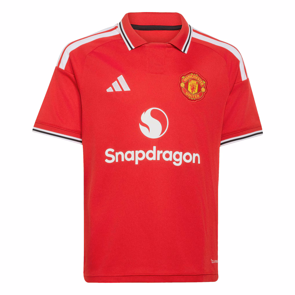 Criança - Camisola principal Manchester United 26/27 - B.Fernandes 8 4