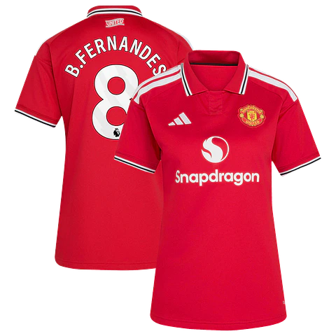 Camisola Principal Man Utd 26/27 - B.Fernandes 8 - Versão feminina