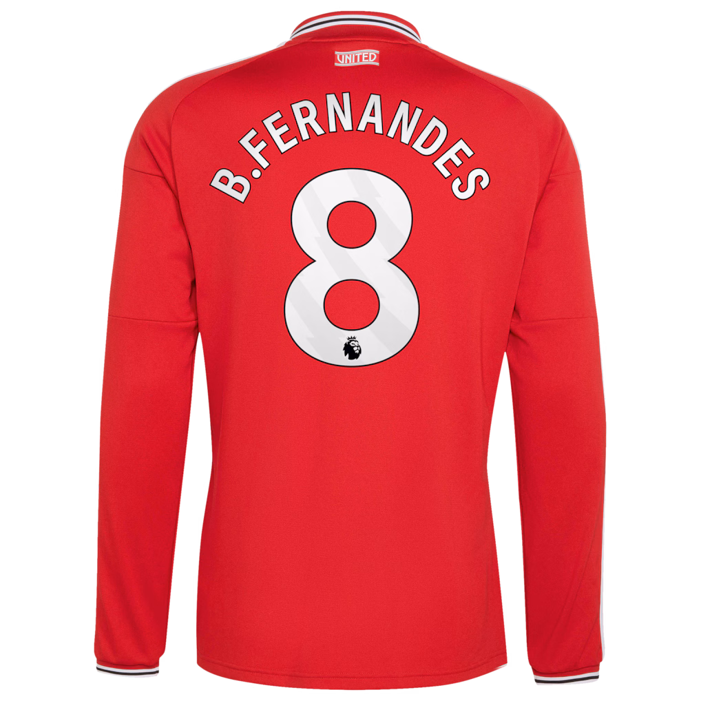 Camisola Principal Man Utd 26/27 - B.Fernandes 8 - Manga comprida 3