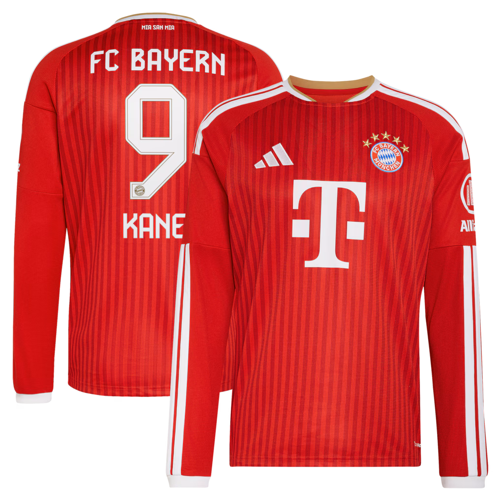 Camisola Principal Bayern Munique 26/27 - Kane 9 - Manga comprida 1