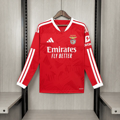 Camisola principal SL Benfica 26/27 Manga comprida - Versão adepto
