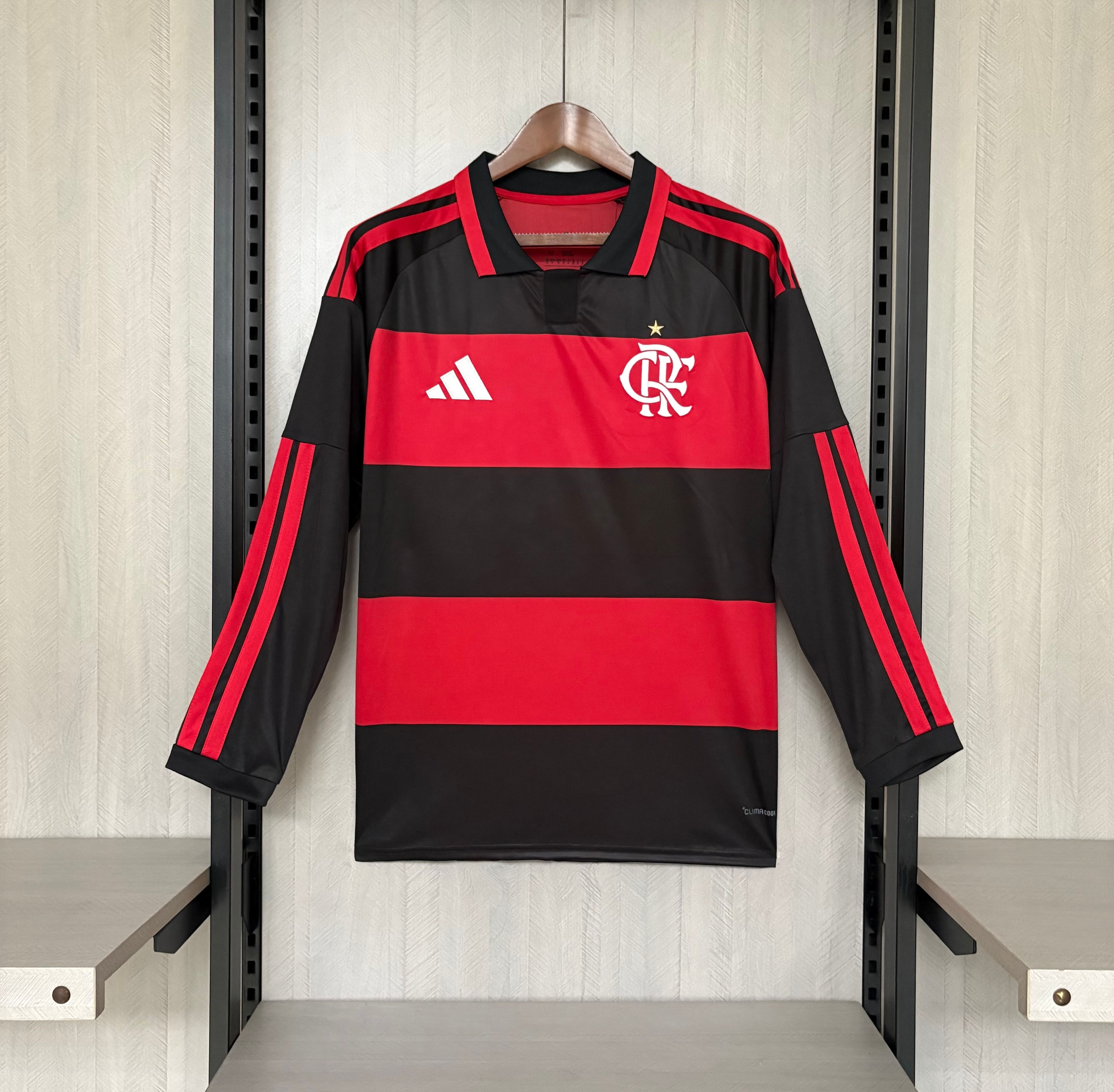 Camisola Principal Flamengo 2026/2027 Manga comprida - Versão adepto 1