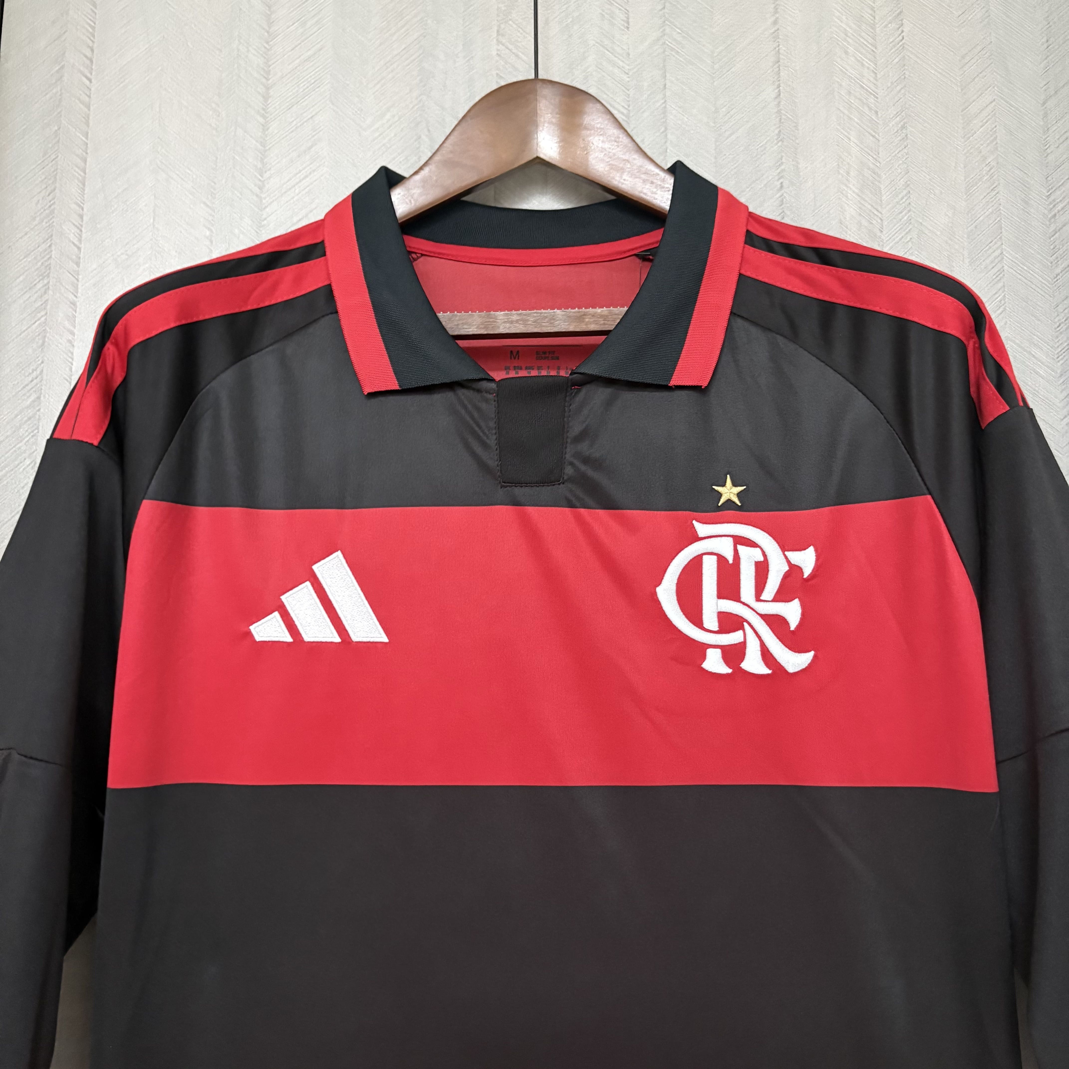Camisola Principal Flamengo 2026/2027 Manga comprida - Versão adepto 5