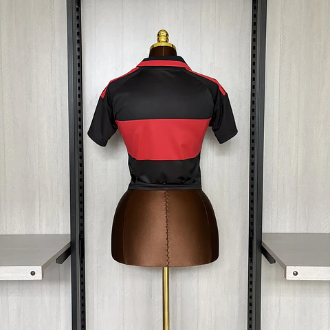 Camisola Principal Flamengo 2026/2027 - Versão feminina Modelo curto