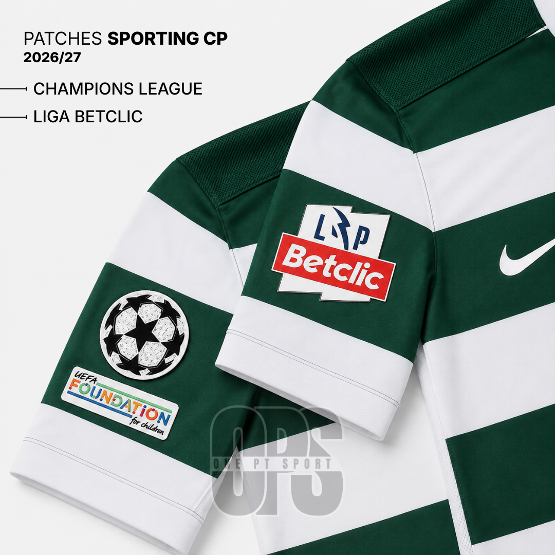 Camisola principal Sporting CP 26/27 - Versão adepto 2