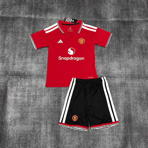 Kit Criança Manchester United principal 26/27