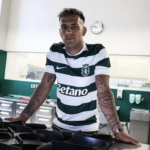 Camisola principal Sporting CP 26/27 - Zalazar 17 - Versão adepto