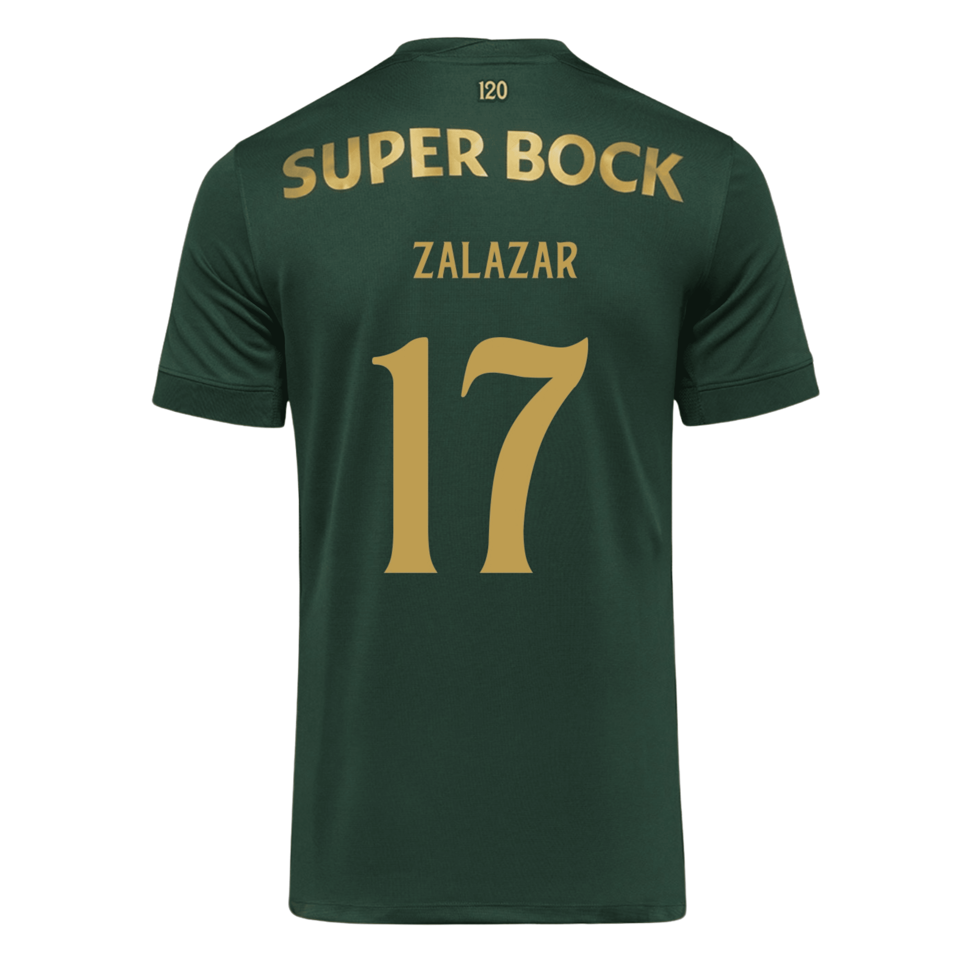 Camisola Sporting CP 120 anos Strike 26/27 - Zalazar 17 - Versão adepto 2