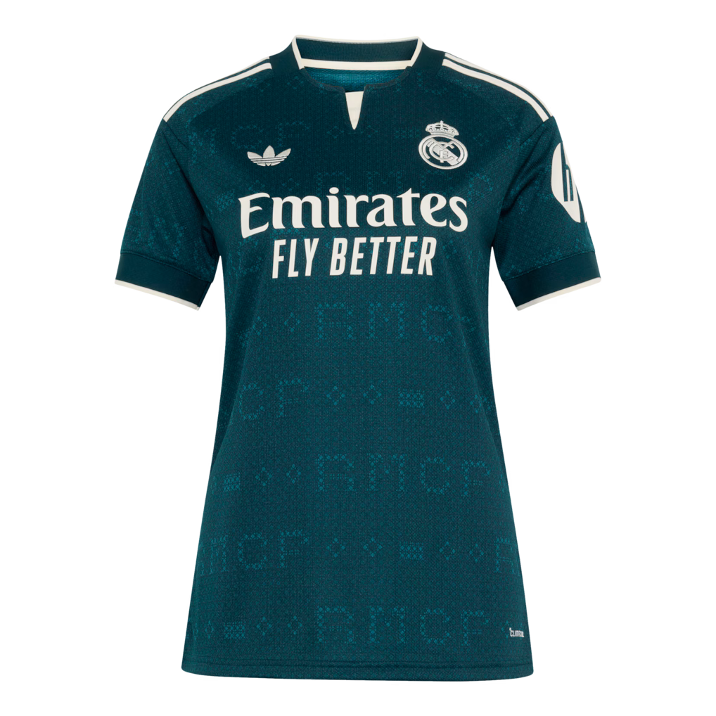 Camisola alternativa Real Madrid 26/27 - Mbappé 10 - Versão feminina 4