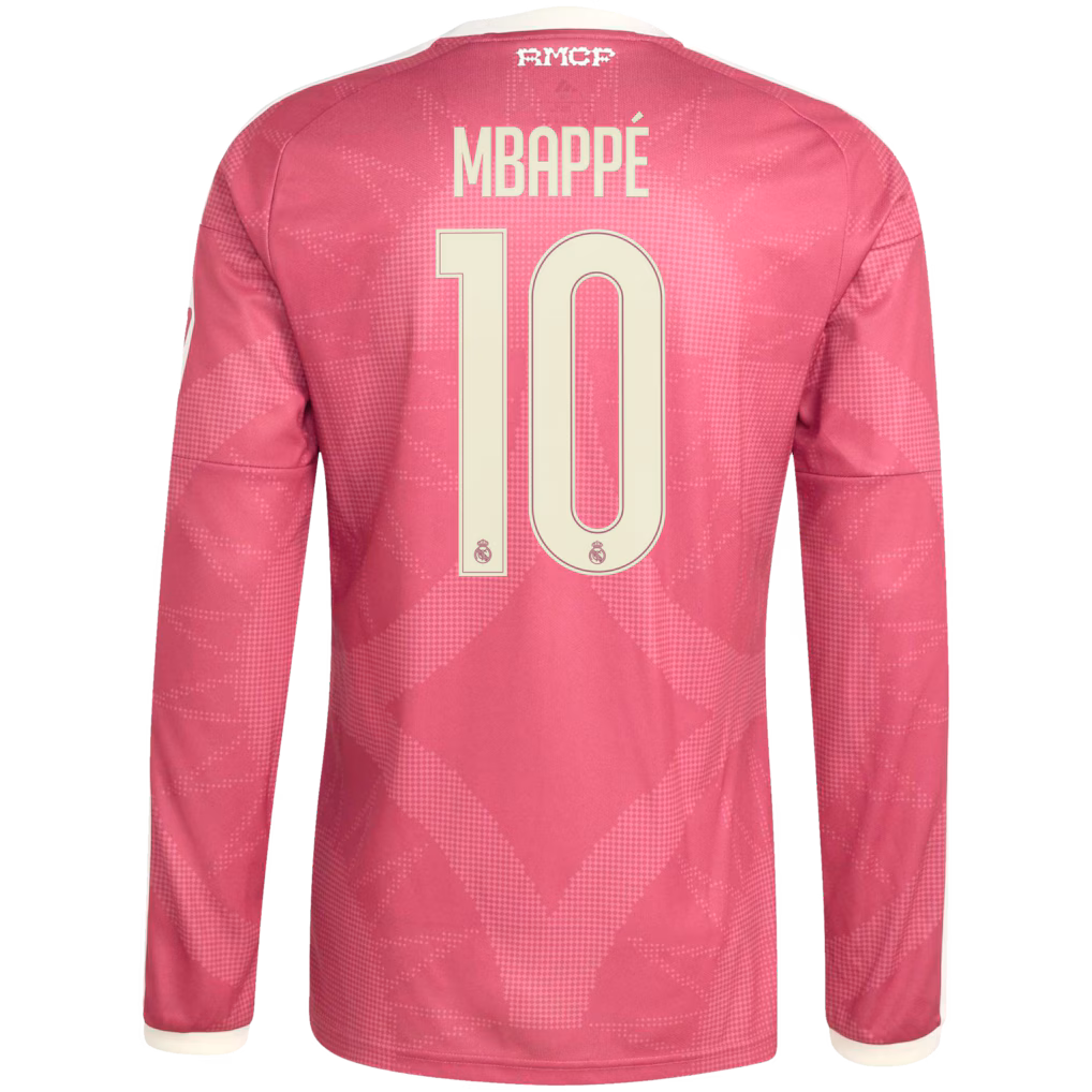 3ª Camisola Real Madrid 26/27 - Mbappé 10 - Manga comprida 3