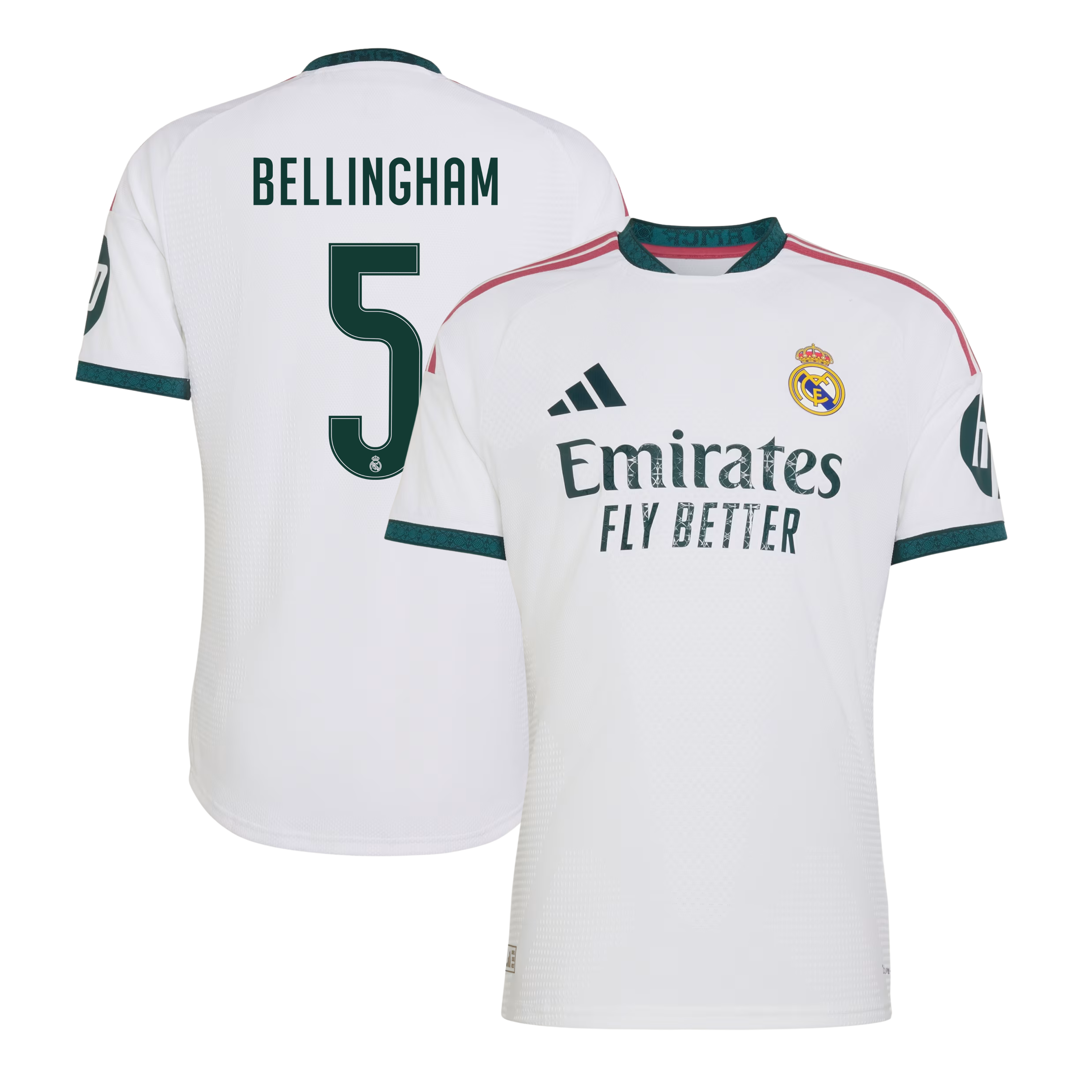 Camisola Principal Real Madrid 26/27 - Bellingham 5 5