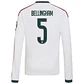 Camisola Principal Real Madrid 26/27 - Bellingham 5 - Manga comprida - Thumbnail 3
