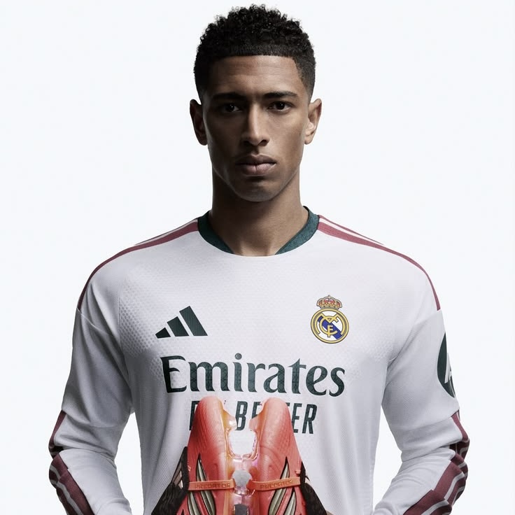 Camisola Principal Real Madrid 26/27 - Bellingham 5 - Manga comprida 2