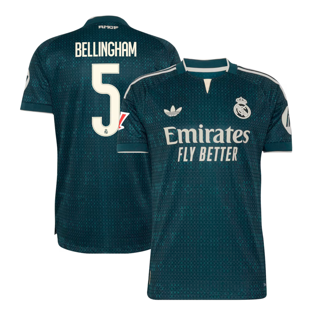Camisola alternativa Real Madrid 26/27 - Bellingham 5 5