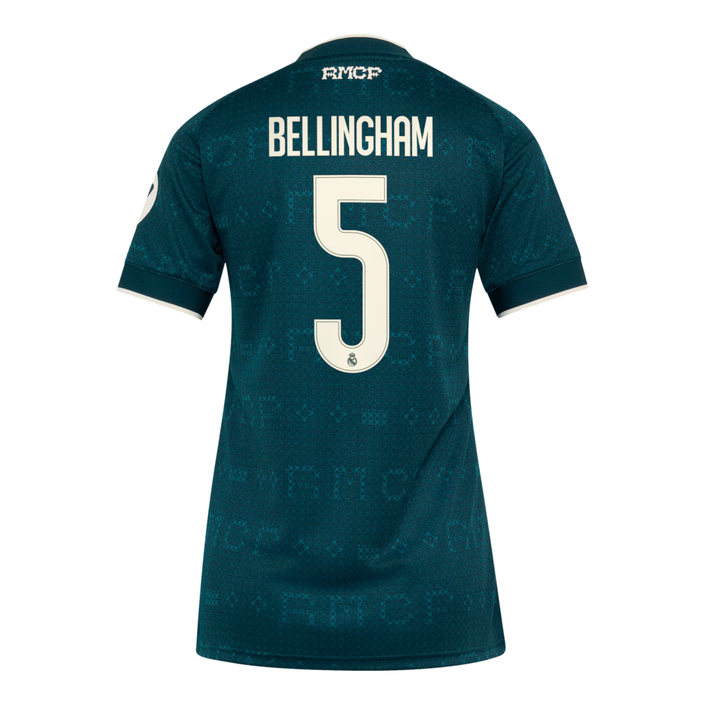 Camisola alternativa Real Madrid 26/27 - Bellingham 5 - Versão feminina 3