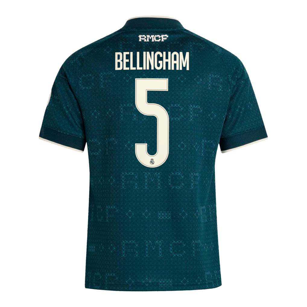Criança - Camisola alternativa Real Madrid 26/27 - Bellingham 5 3