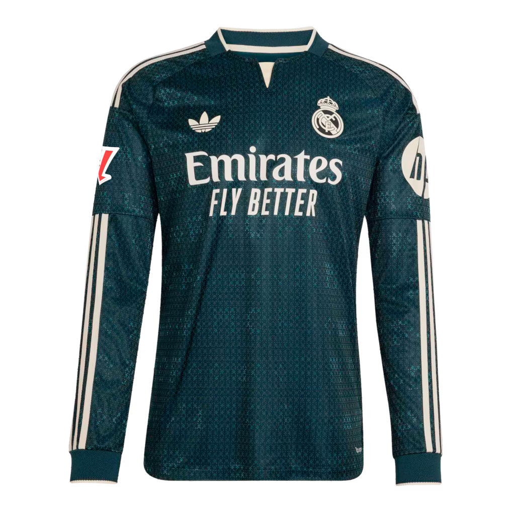 Camisola alternativa Real Madrid 26/27 - Bellingham 5 - Manga comprida 4