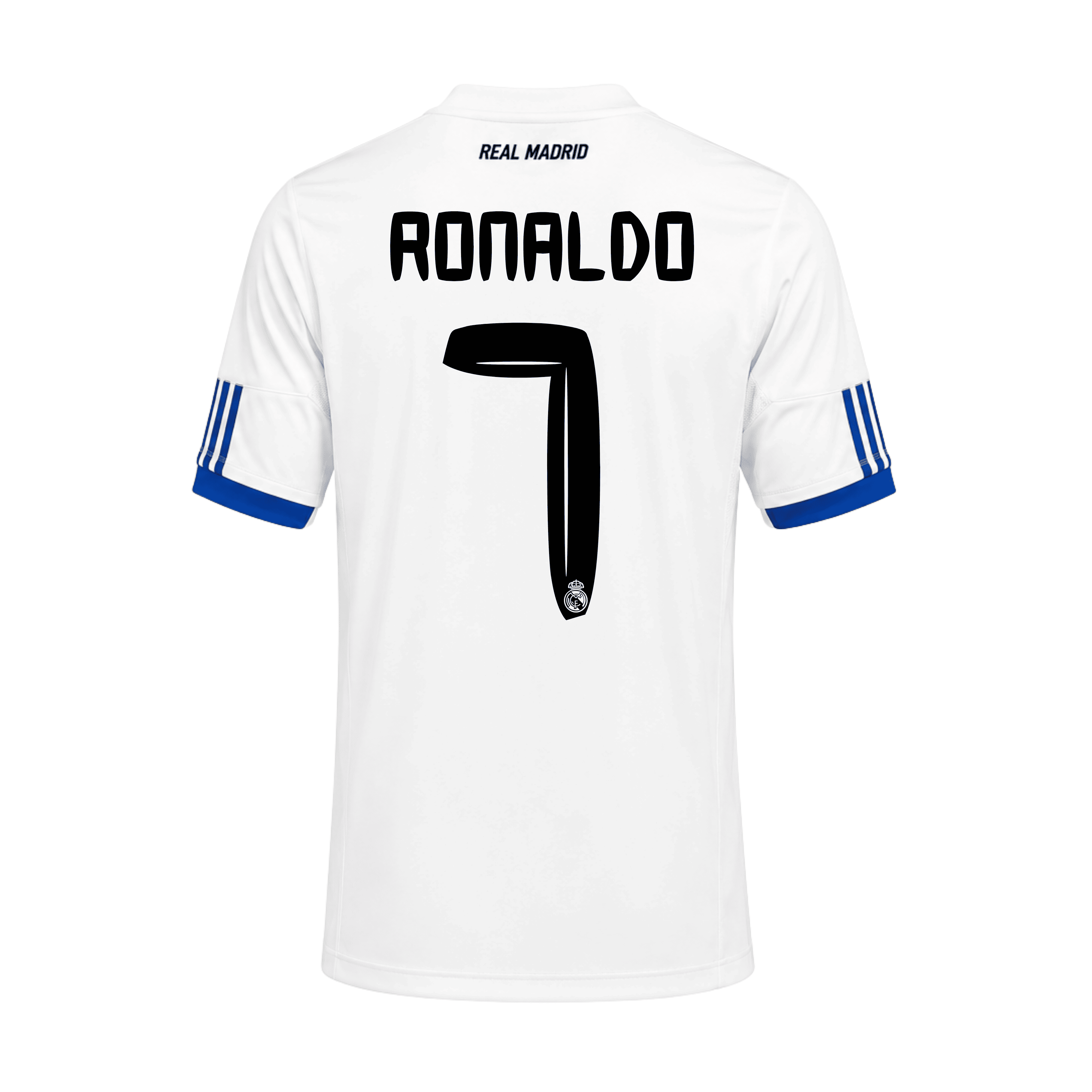 Camisola principal Real Madrid 2010/2011 - Ronaldo 7 - Versão adepto 3