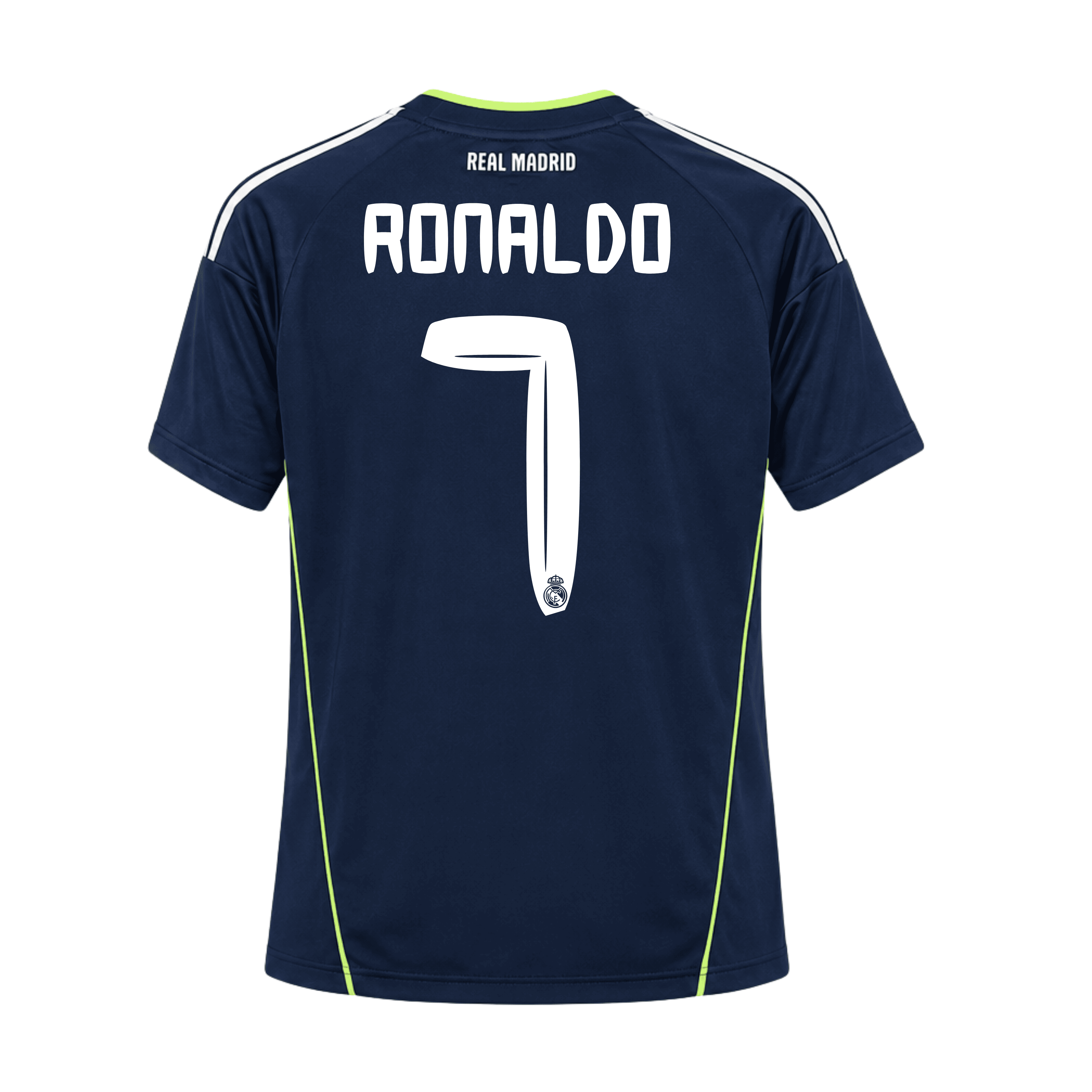 Camisola alternativa Real Madrid 2010/2011 - Ronaldo 7 - Versão adepto 3