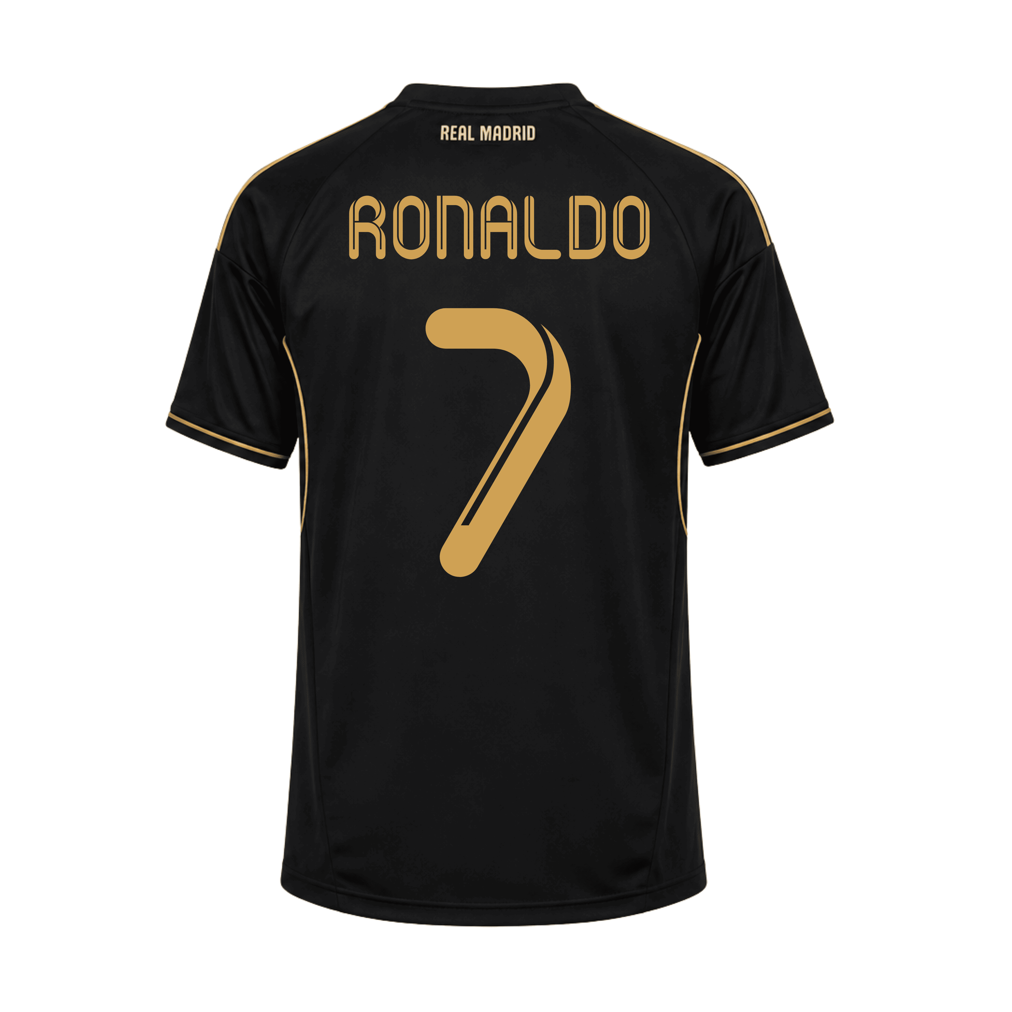 Camisola alternativa Real Madrid 2011/2012 - Ronaldo 7 - Versão adepto 3