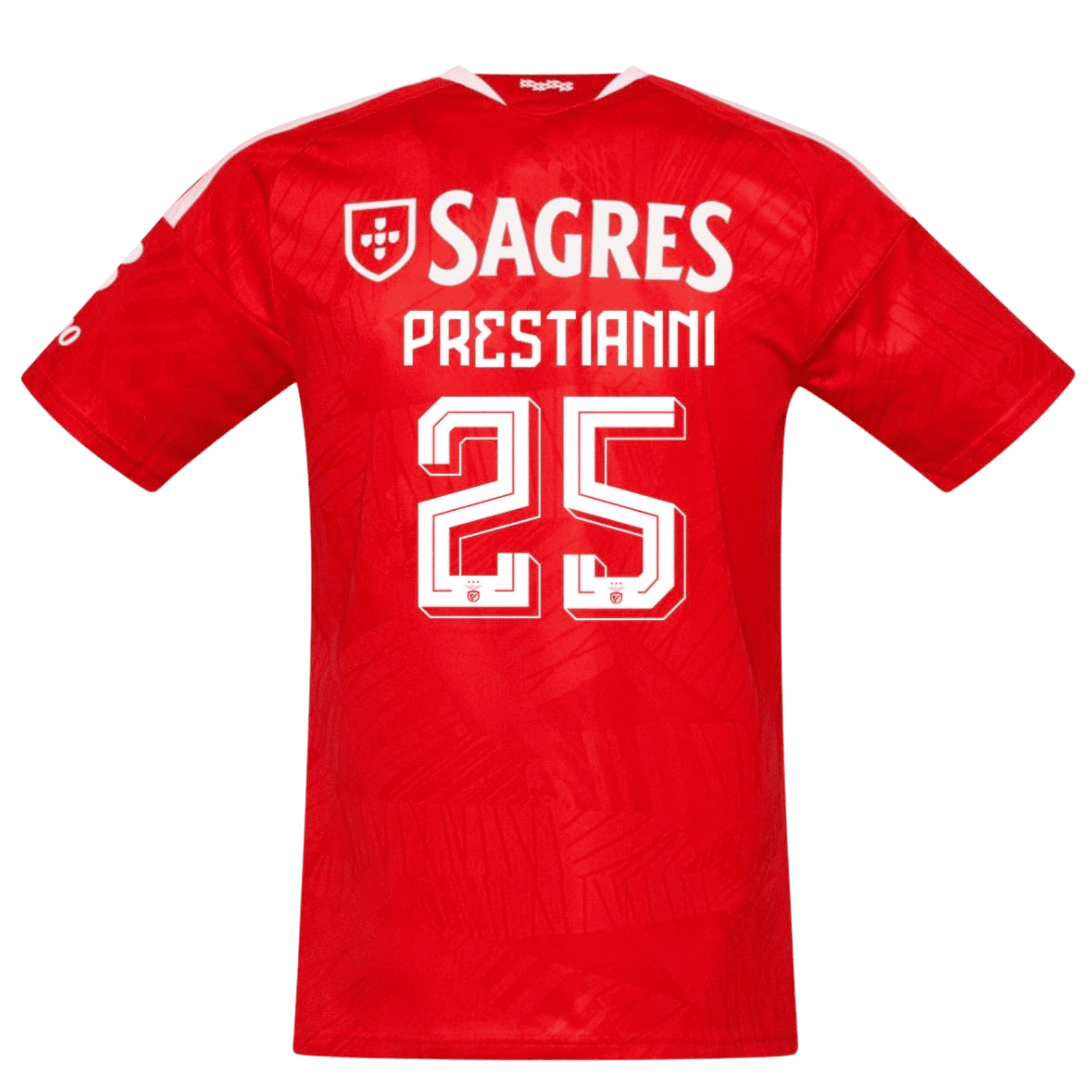Camisola principal SL Benfica 26/27  - Prestianni 25 - Versão adepto 2