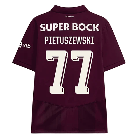 Camisola alternativa FC Porto 26/27 - Pietuszewski 77 - Versão adepto