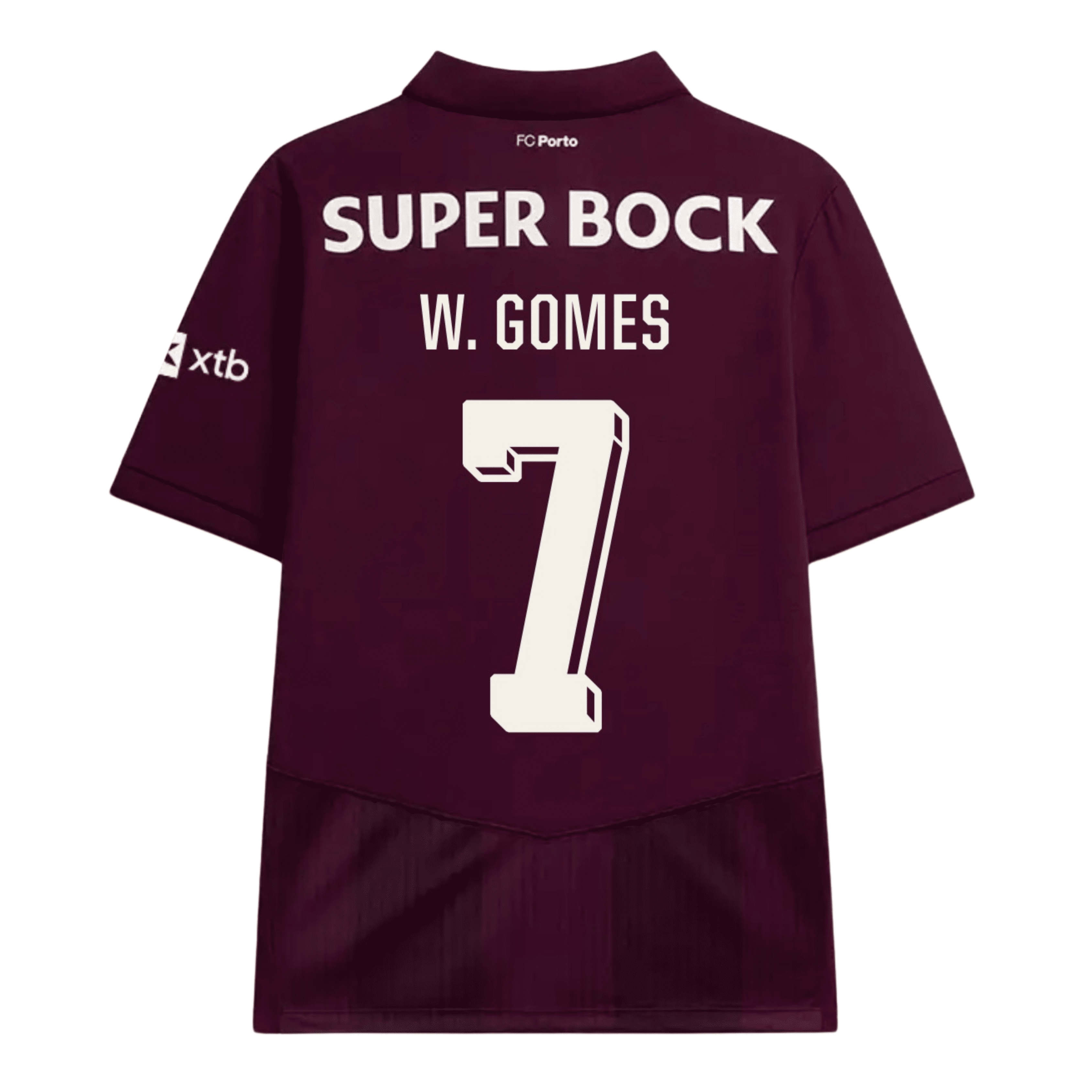 Camisola alternativa FC Porto 26/27 - W. Gomes 7 - Versão adepto 2