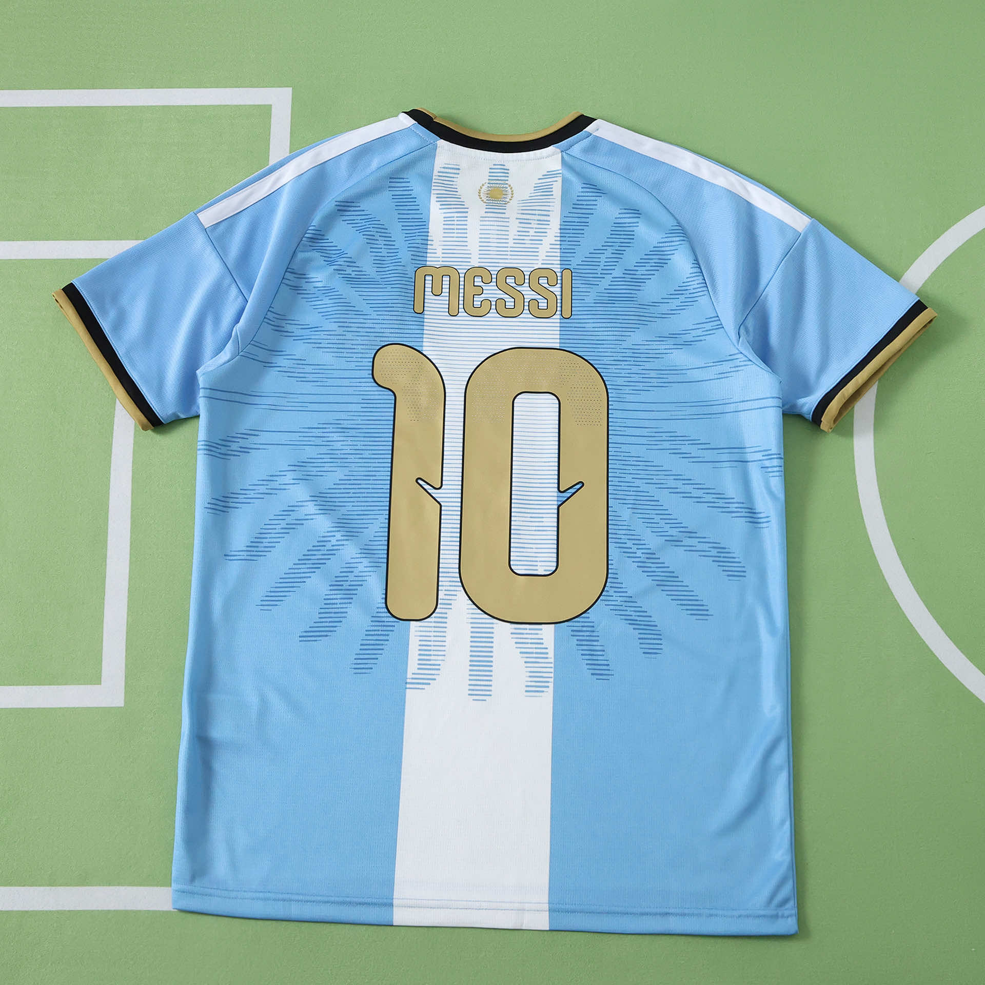 Camisola Argentina Despedida Messi Edição Especial - Versão adepto 1