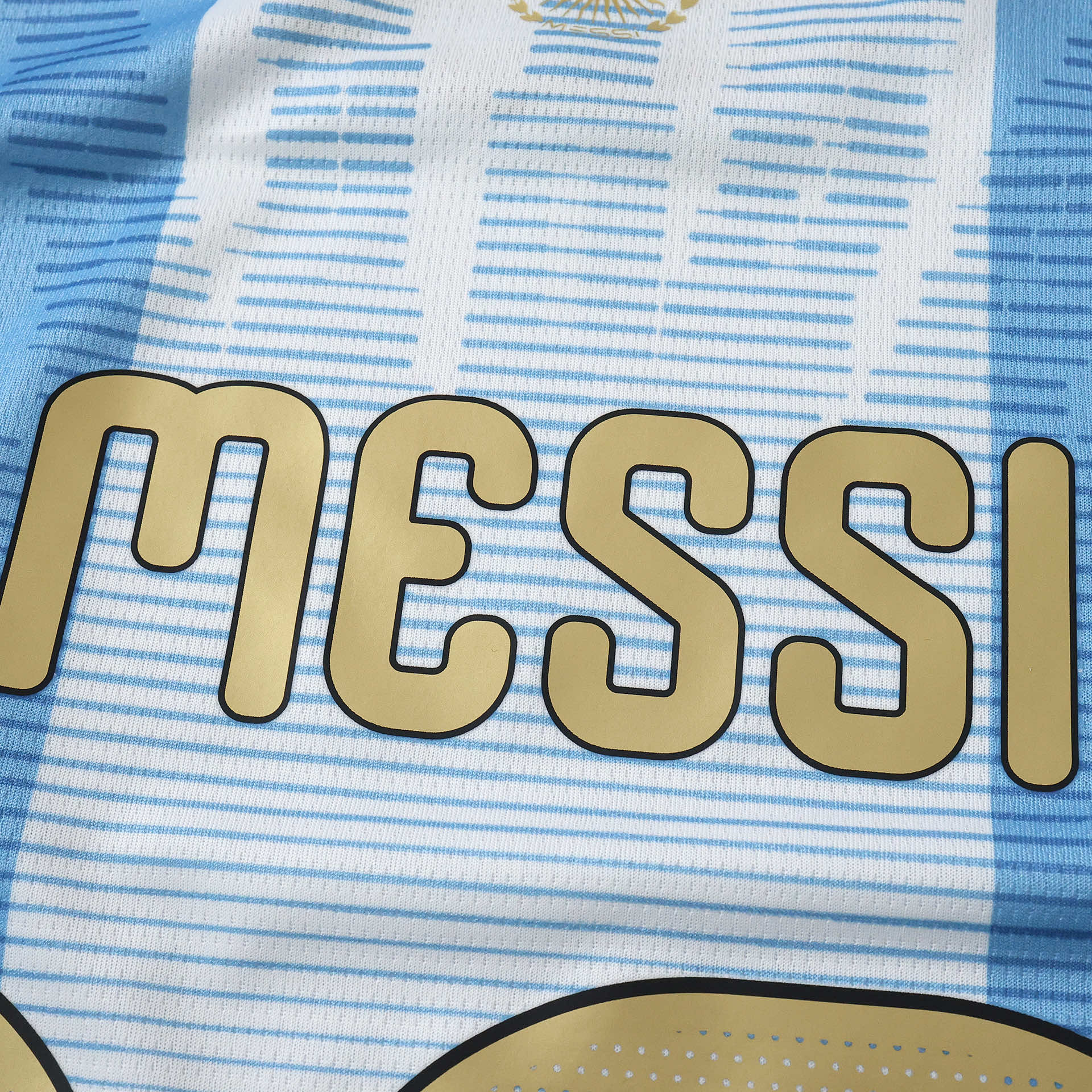 Camisola Argentina Despedida Messi Edição Especial - Versão adepto 5