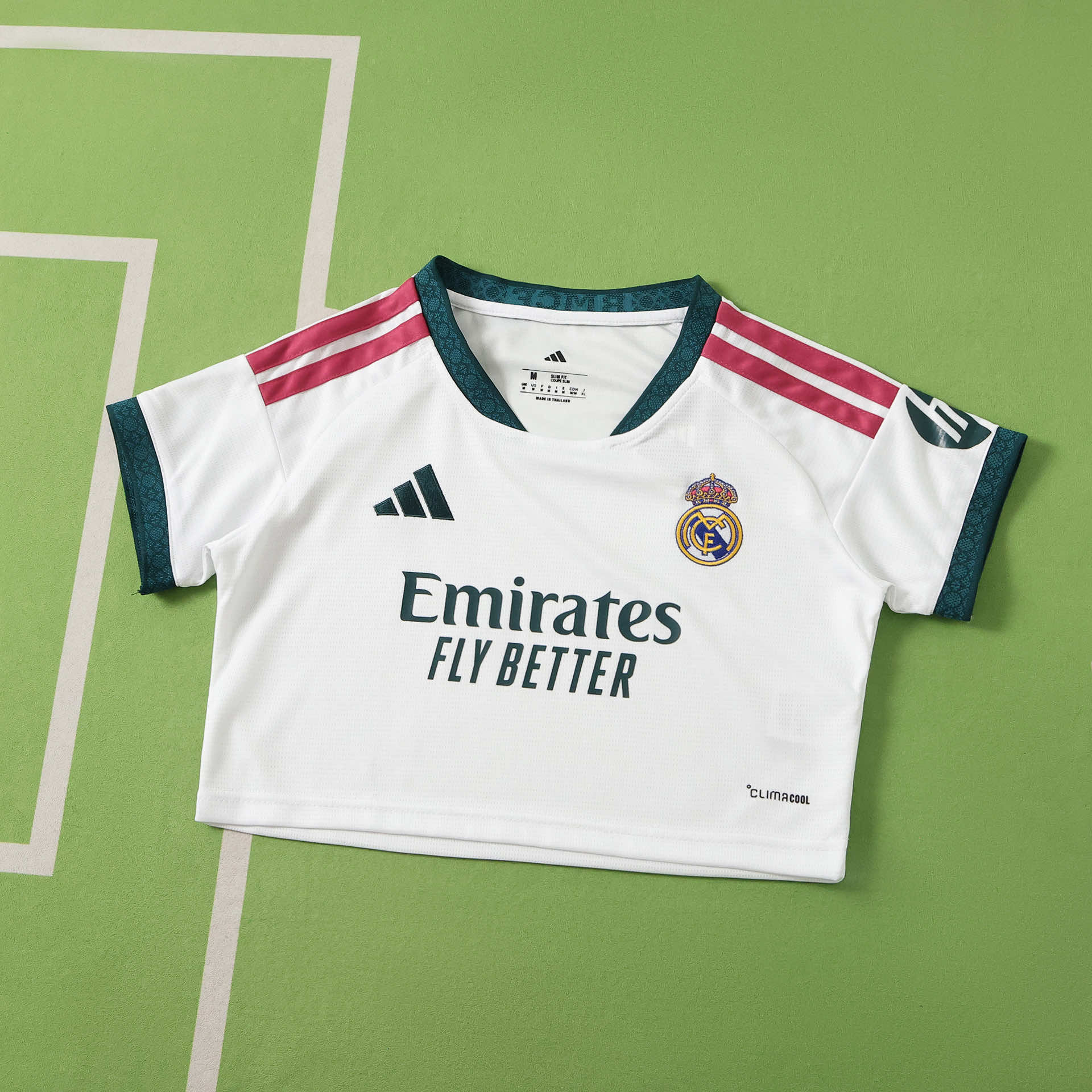 Camisola Principal Real Madrid 26/27 Cropped 1