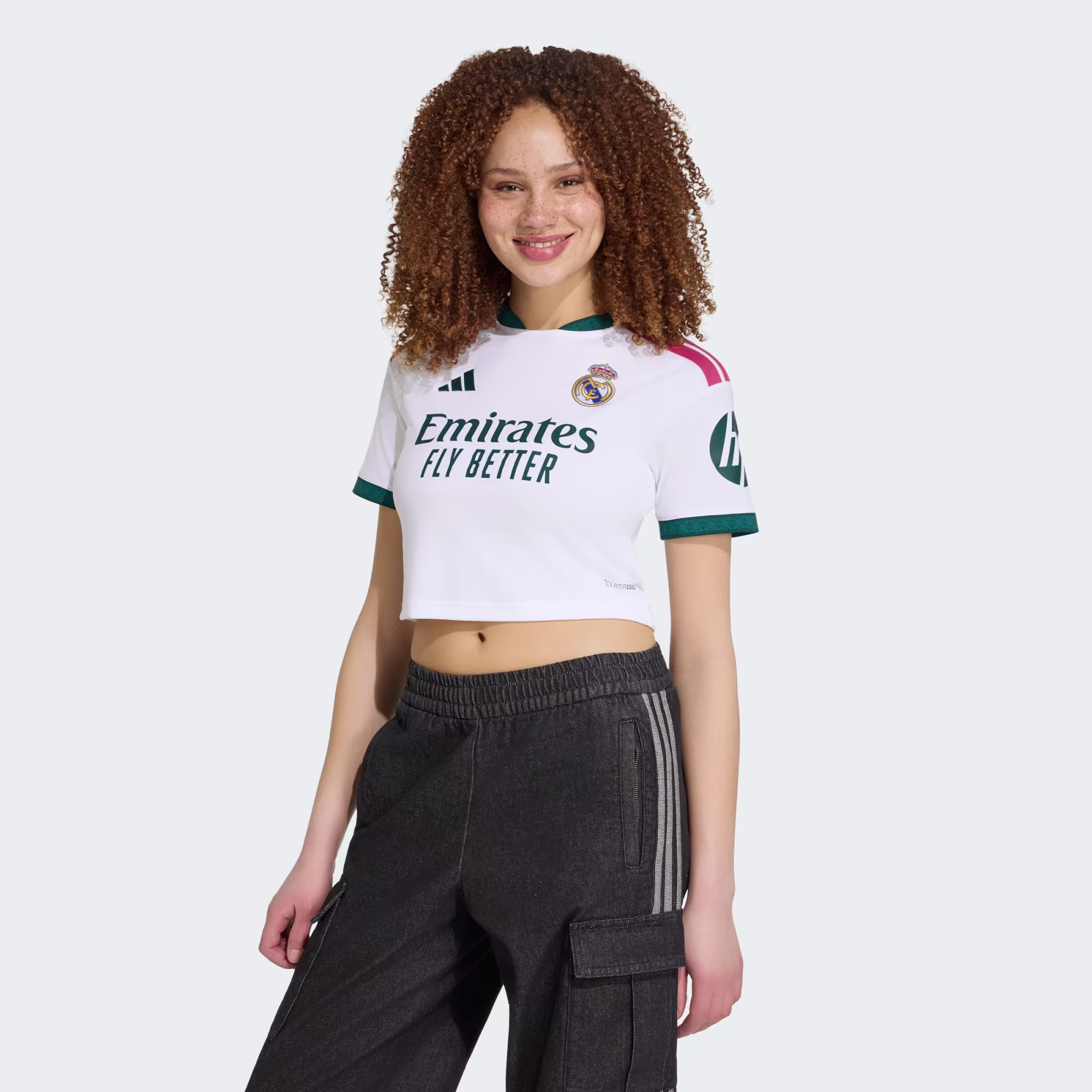 Camisola Principal Real Madrid 26/27 Cropped 2