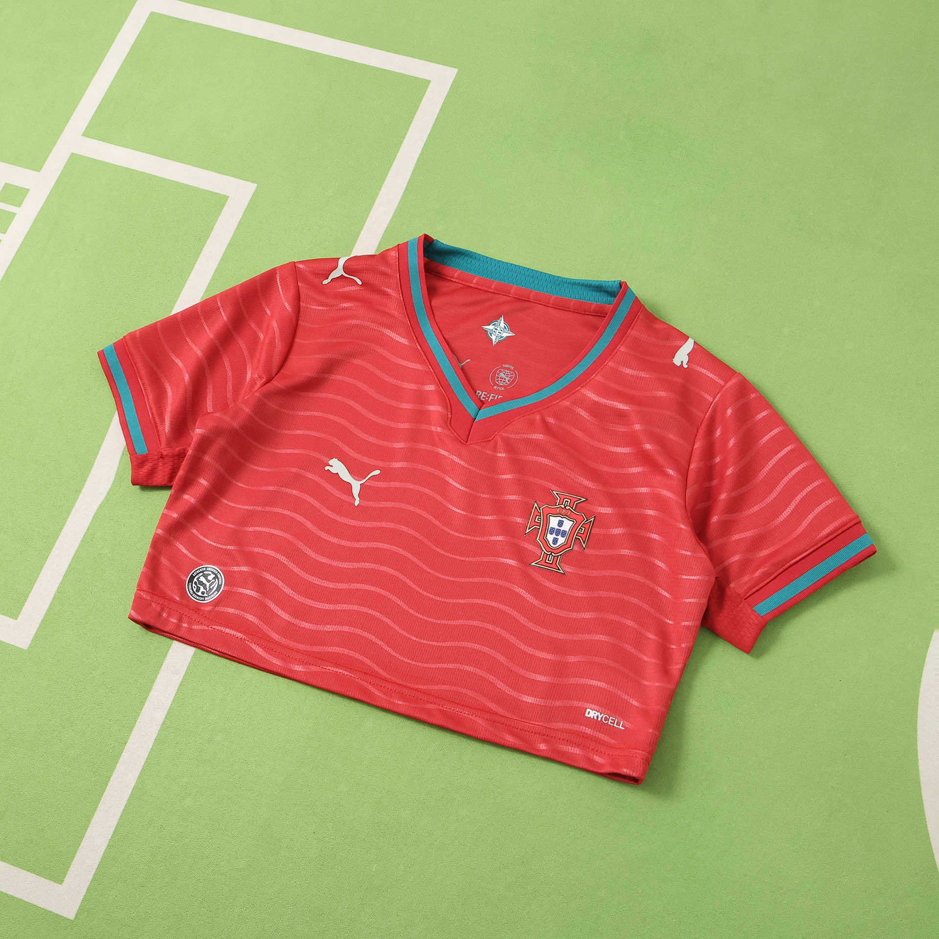 Camisola Principal Portugal 2026 Cropped 1