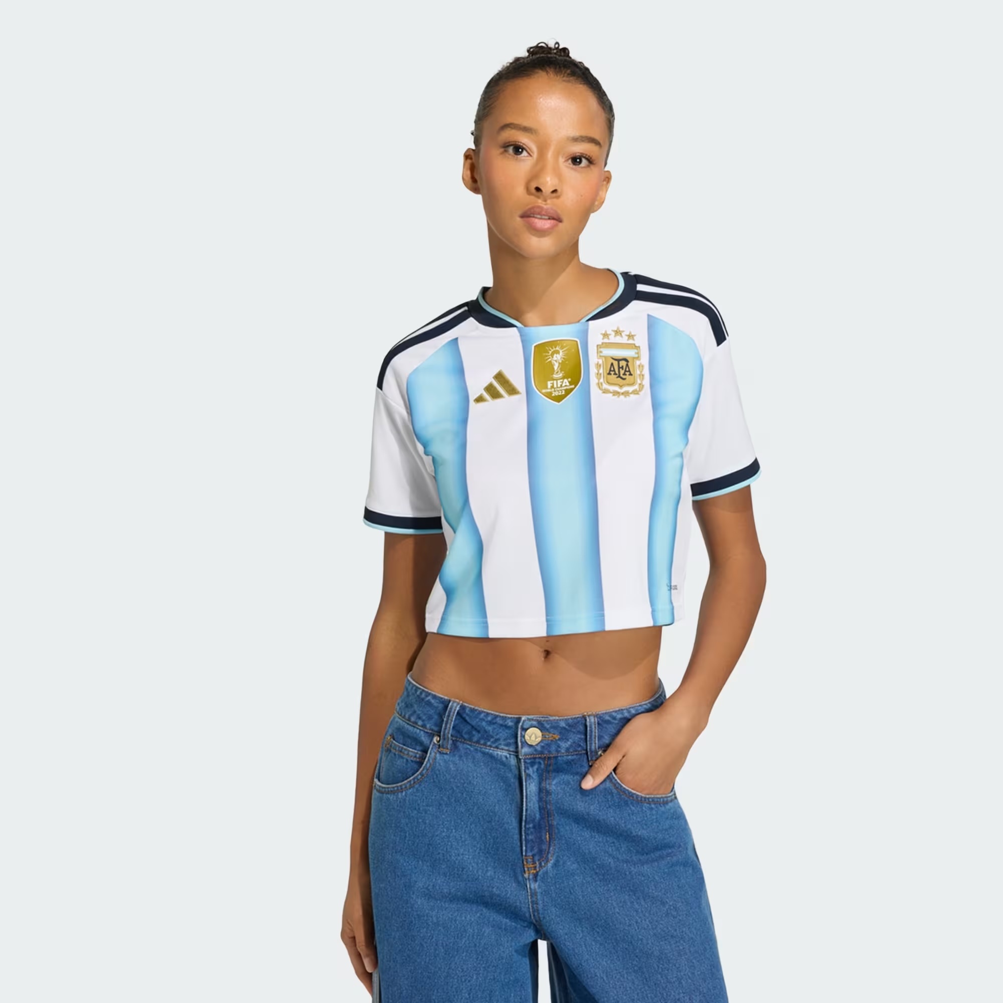 Camisola Principal Argentina 2026 Cropped 3