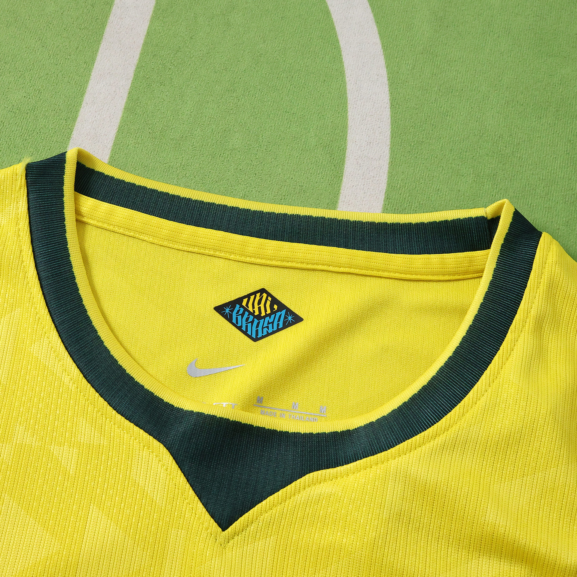 Camisola Principal Brasil 2026 Cropped 5