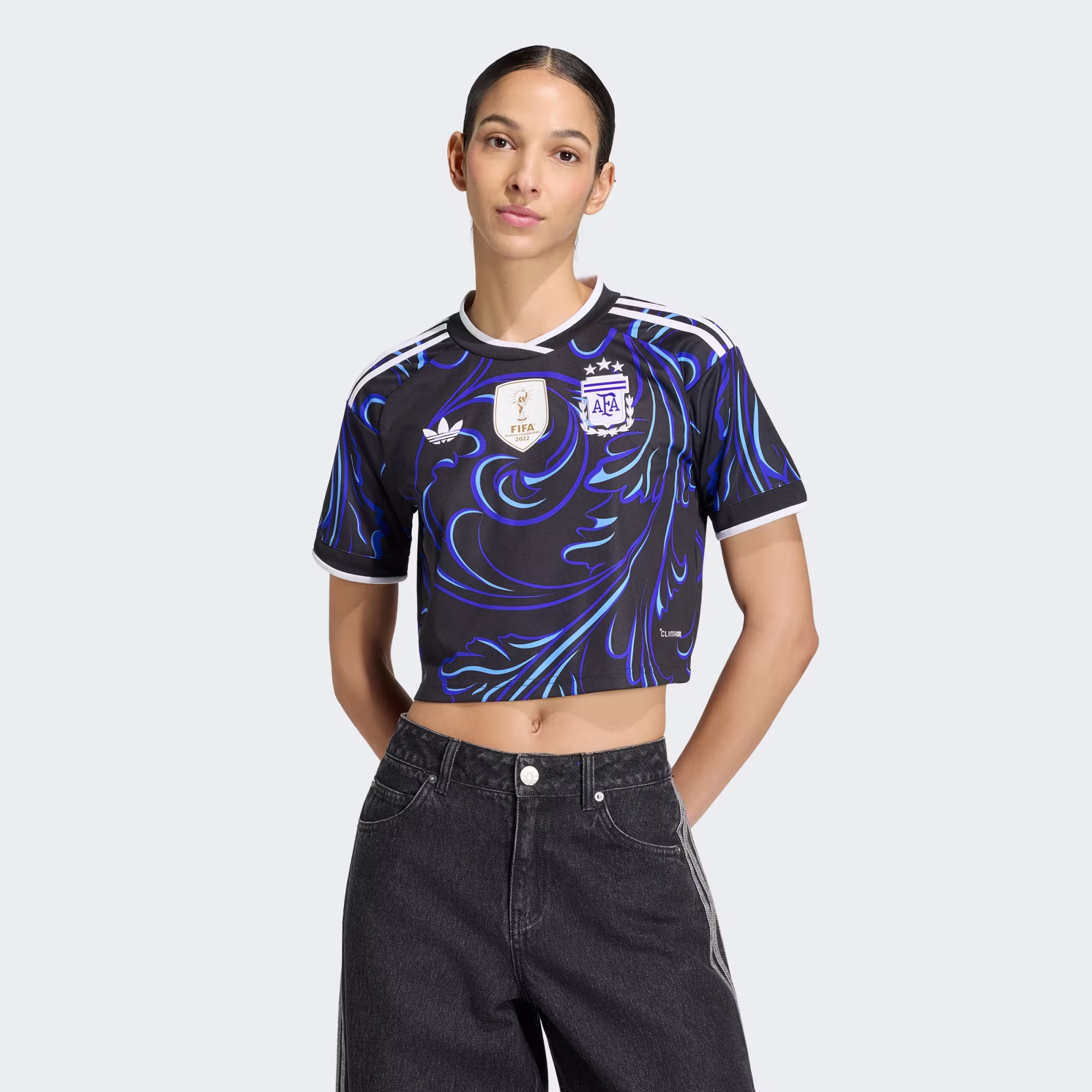 Camisola alternativa Argentina 2026 Cropped 3
