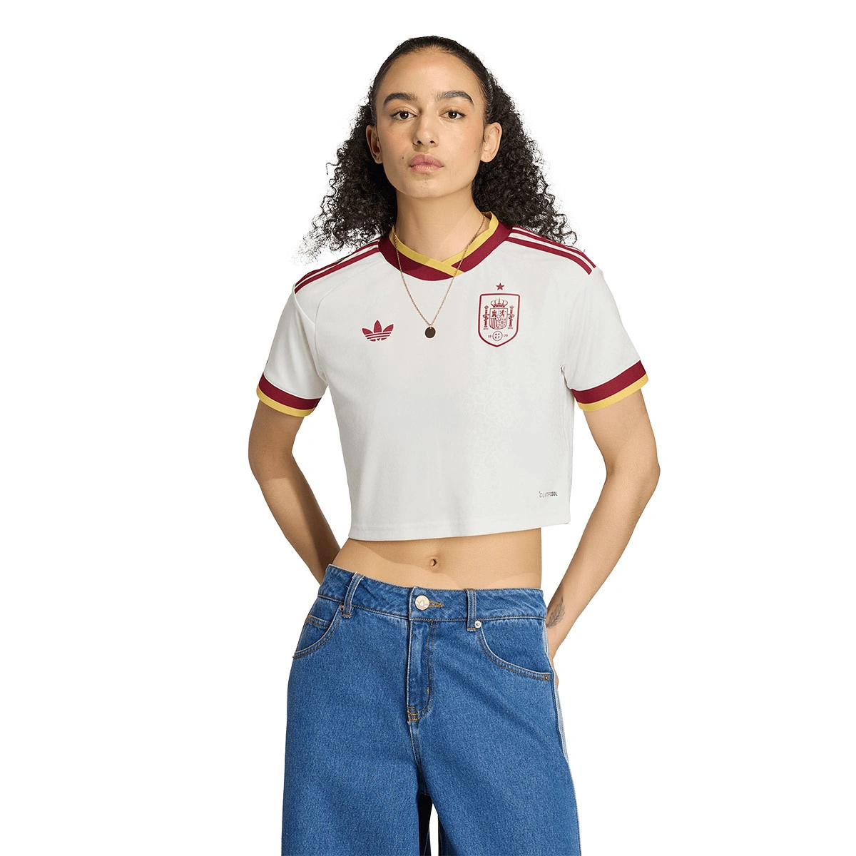 Camisola alternativa Espanha 2026 Cropped 3
