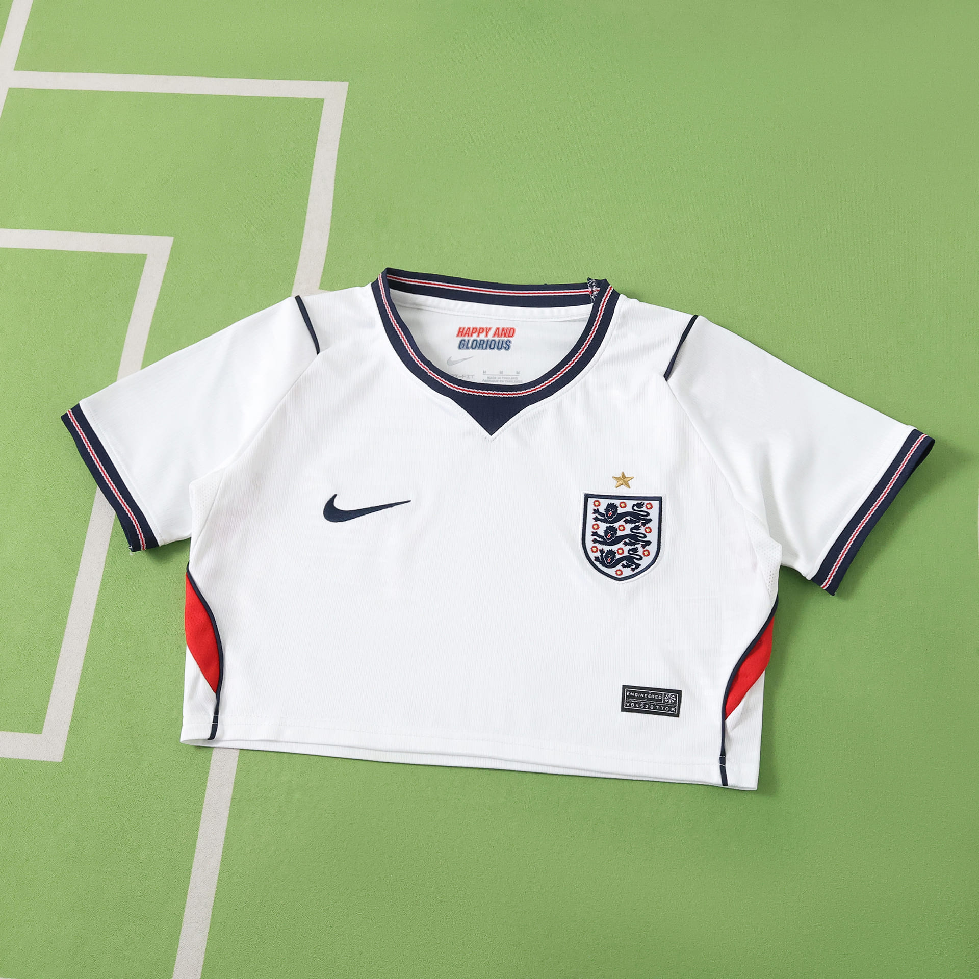 Camisola principal Inglaterra 2026 Cropped 1