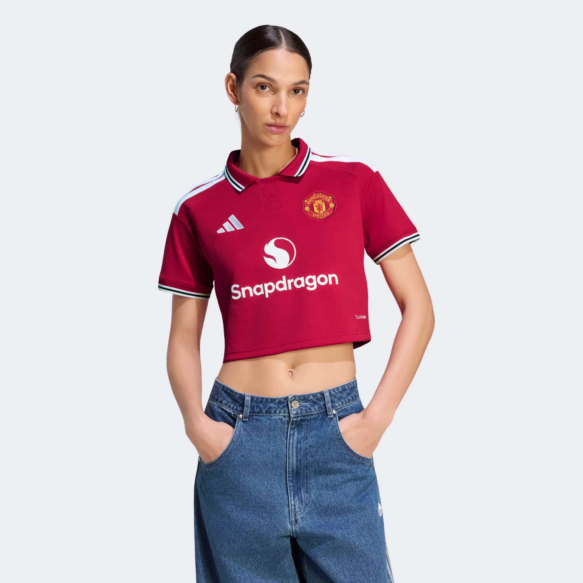 Camisola principal Manchester United 26/27 Cropped 3