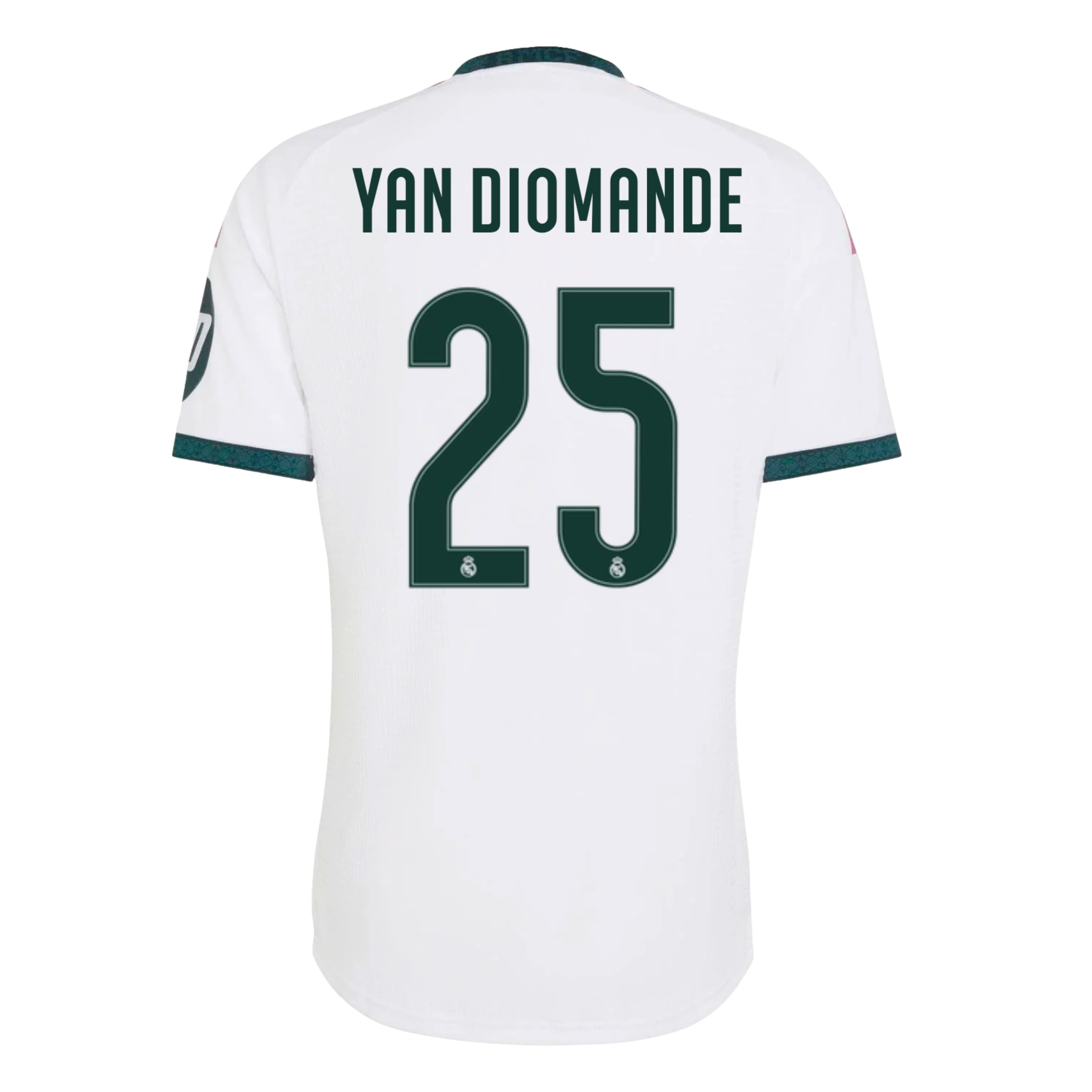 Camisola Principal Real Madrid 26/27 - Yan Diomande 25 6