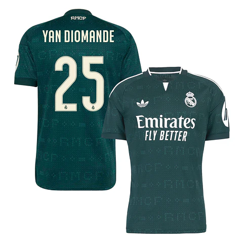 Camisola alternativa Real Madrid 26/27 - Yan Diomande 25