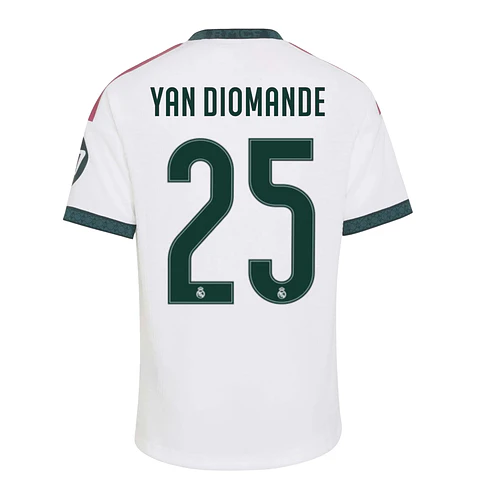 Criança - Camisola principal Real Madrid 26/27 - Yan Diomande 25