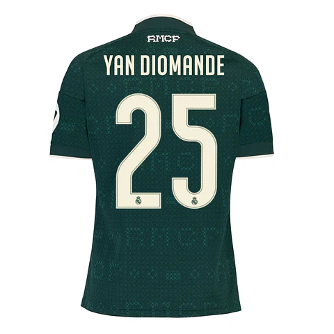 Criança - Camisola alternativa Real Madrid 26/27 - Yan Diomande 25