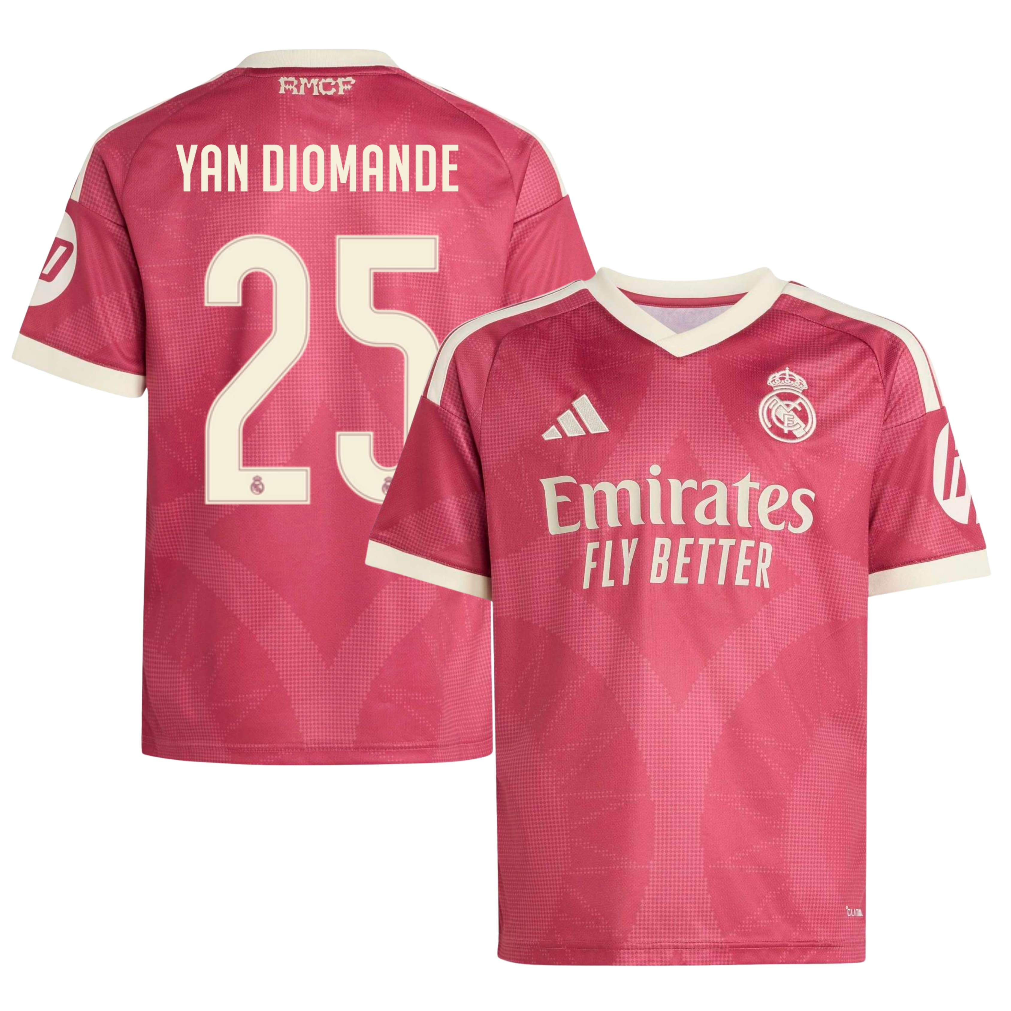 Criança - 3ª Camisola Real Madrid 26/27 - Yan Diomande 25 1