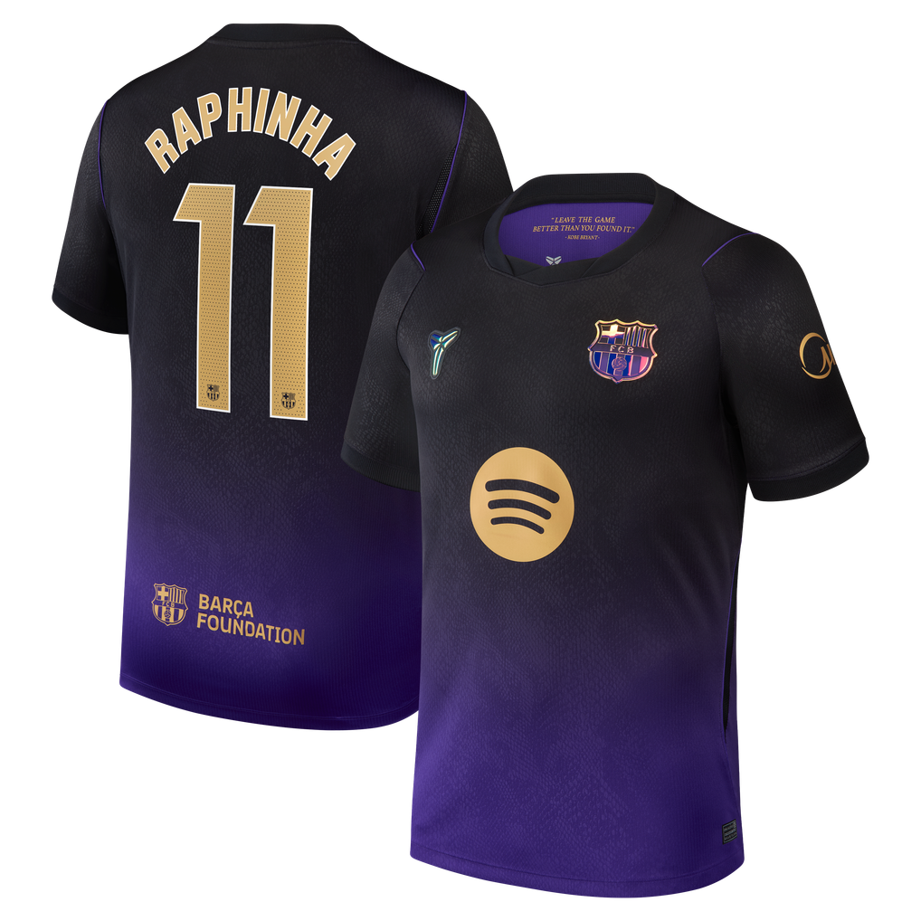 Camisola alternativa Barcelona 26/27 - Raphinha 11 1