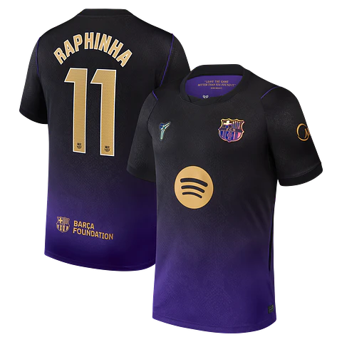 Camisola alternativa Barcelona 26/27 - Raphinha 11