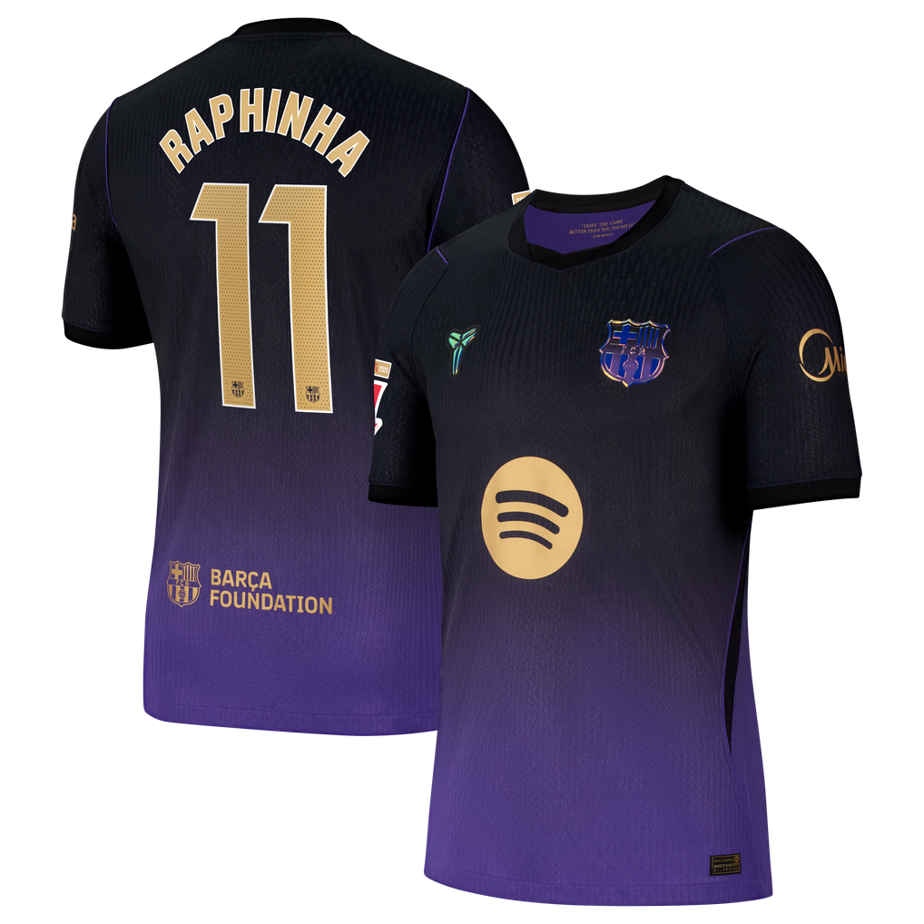 Camisola alternativa Barcelona 26/27 - Raphinha 11 4