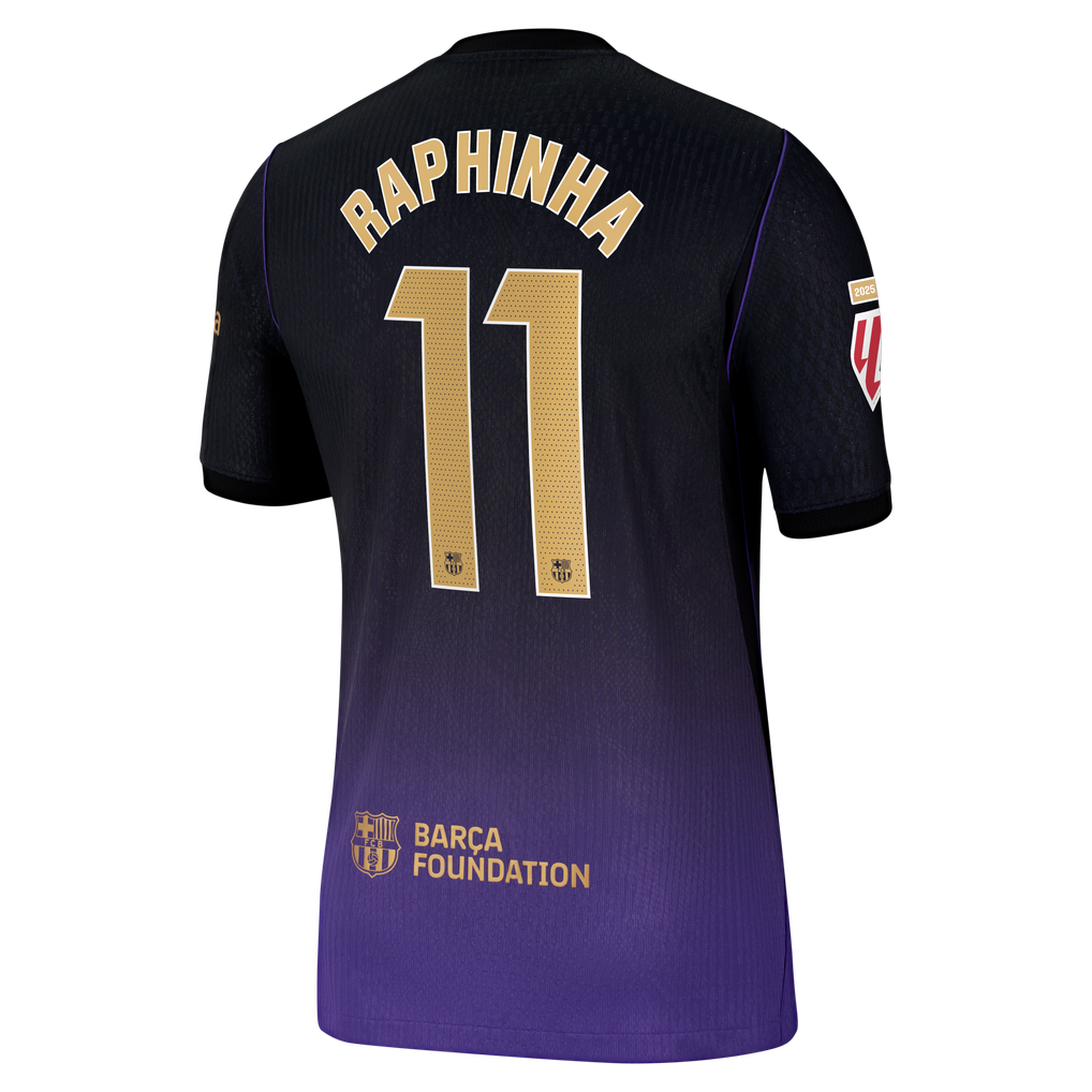 Camisola alternativa Barcelona 26/27 - Raphinha 11 5